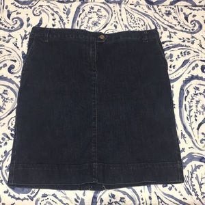 Ann Taylor LOFT Jean Skirt ~ Exc Cond ~ Sz 8